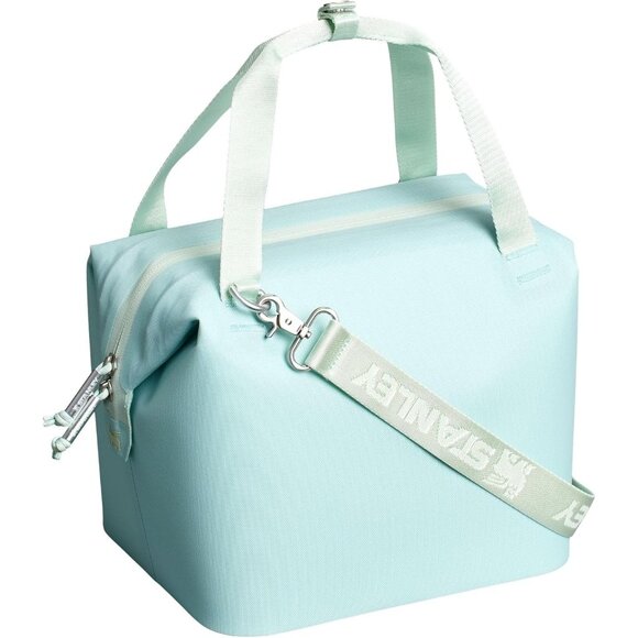 Stanley Seafoam Green 10 Cans 7.2 qt All Day Julienne Mini Cooler Bag READ - Picture 4 of 11